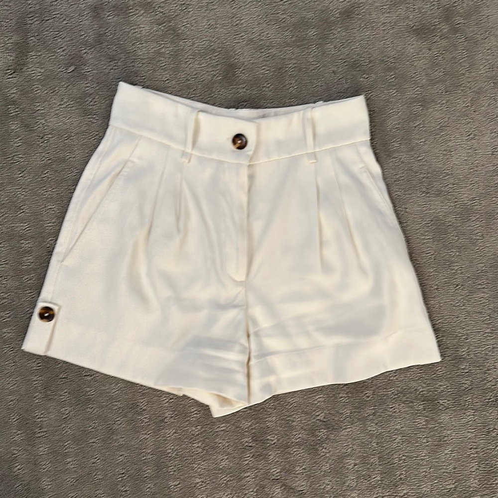 Reiss white shorts